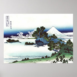 Poster Shichirihama na província de Sagami