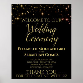 Poster Shimmerling Sparkles Bem-vindo ao nosso Sinal de C