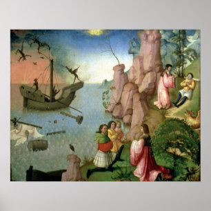 Póster Shipwreck causado por demónios