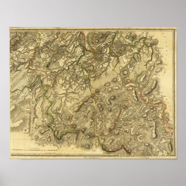 Póster Shire de Edimburgo Sul (Frente)