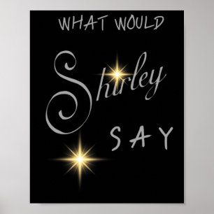 Poster Shirley Ballas Julga Estritamente O Que Shirley S