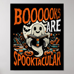 Poster Shirt Book de Halloween - Fantasma Design de Lover