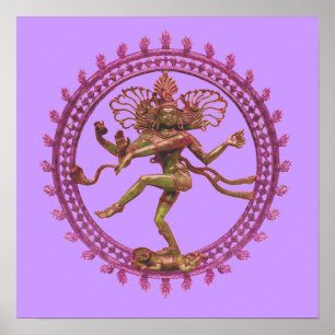Póster Shiva (Nataraja) o dançarino cósmico