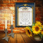 Poster Shiviti Hebraw Prayer - Salm 67 Canvas<br><div class="desc">O Shiviti é uma oração meditativa representando o Salm 16:8 e o Salm 67, encontrado nos livros de orações hebraicos, têxteis rituais, e nas paredes de sinagogas e casas judaicas, desde o início do período moderno. Devido à presença do Nome Sagrado, esse design só está disponível para a arte de...</div>