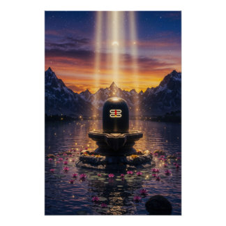 Póster Shivling Lord Shiva