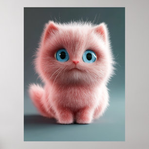 Poster Shmu - A gatinha rosa