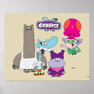 Poster Shnitzel, Mung, Chowder e Truffles