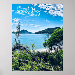 Poster Shoal Bay Port Stephens NSW