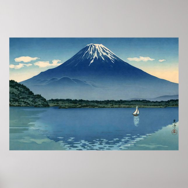 Poster Shoji Lake-Tsuchiya Koitsu (Frente)