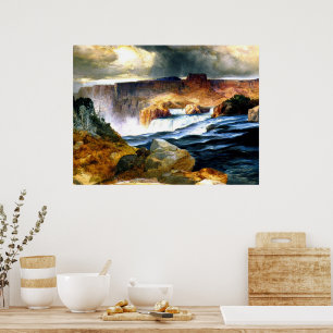 Poster Shoshone Falls, Cobra River, Idaho