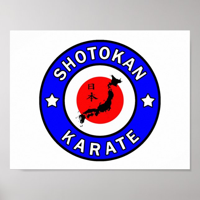 Póster Shotokan Karate (Frente)
