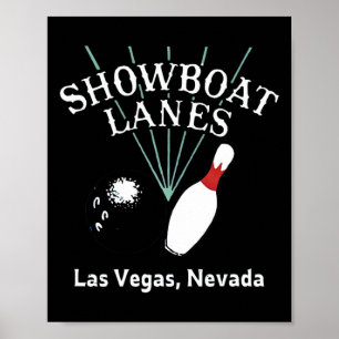 Poster Showboat Lants Boliche Retro Vintage Las Vegas Cas