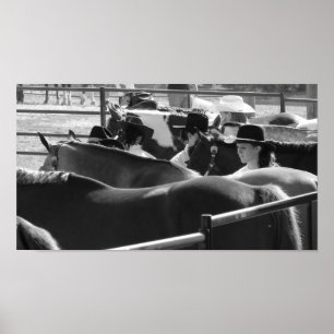 Poster Showmanship in Black and White