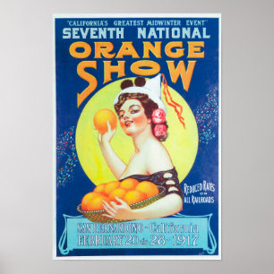 Póster ShowPoster alaranjado nacional #3