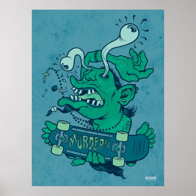 Póster Shredder (cor suave) (Frente)