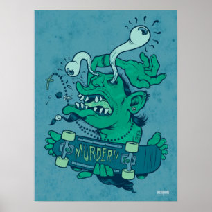 Póster Shredder (cor subdued)