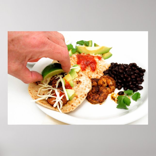 Póster Shrimp Taco (Frente)