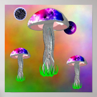 Póster SHROOM SHIRT ZAZ, Shroom com vista