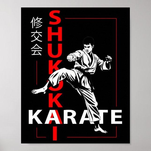Poster Shukokai Karate (Frente)