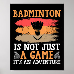 Poster Shuttle Badminton