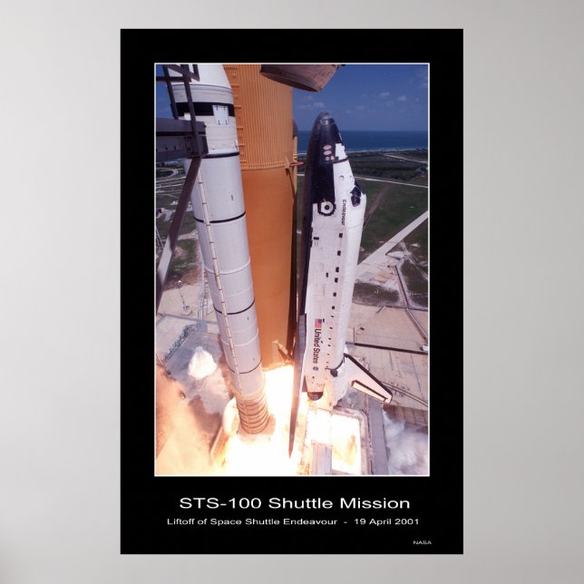 Póster Shuttle-ksc-01pp-0832 (Frente)