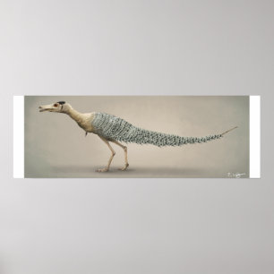 Poster Shuvuuia tamanho real