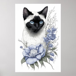 Poster Siamese Cat