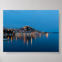 Sibenik na hora azul