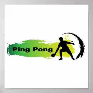 Póster Sibilo original Pong