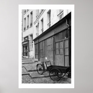 Póster Side Street em Paris
