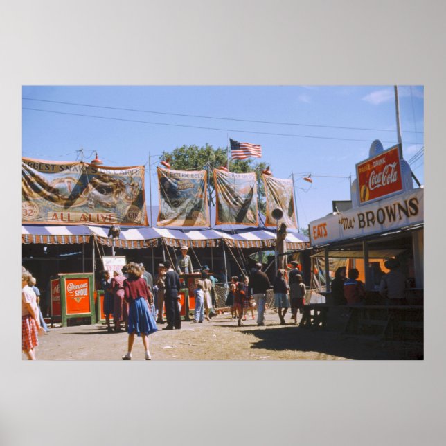 Póster Sideshow Barker, 1941 (Frente)