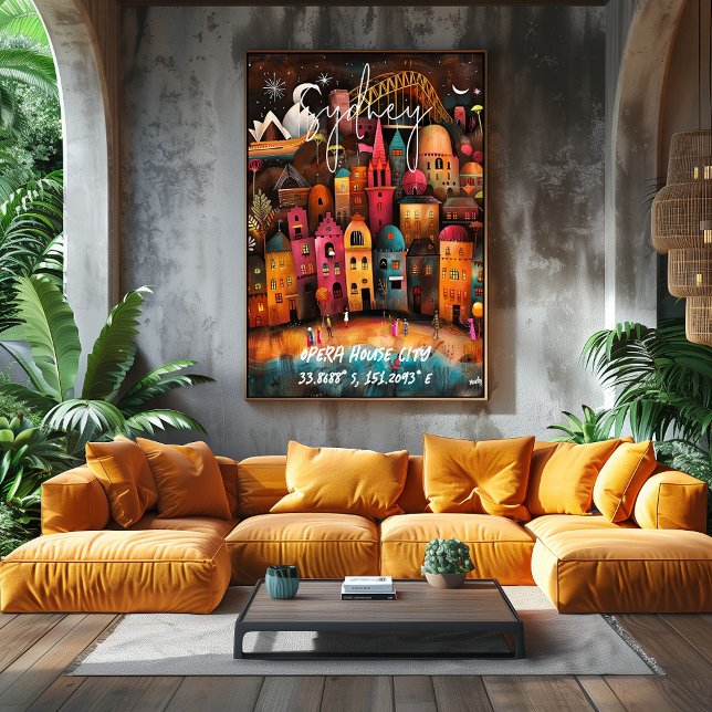 Póster Sídney: Ciudad de la Ópera (Criador carregado)