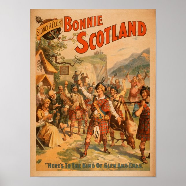 Poster Sidney R. Ellis' Bonnie Scotland Play 2 (Frente)