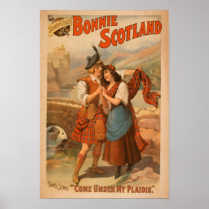 Póster Sidney R. Ellis' Bonnie Scotland Scottish Play