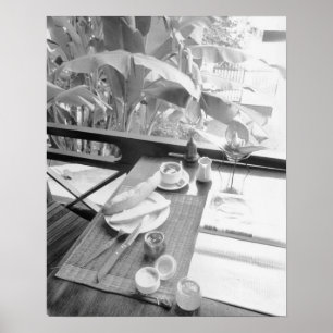 Poster Siem Reap Cambodja, Café da Manhã Continental