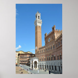Póster Siena, Itália