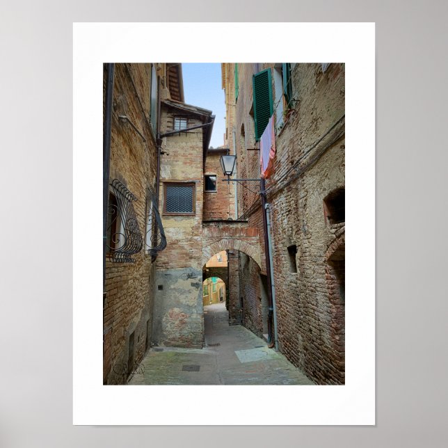 Poster "Siena, Italy" (Frente)