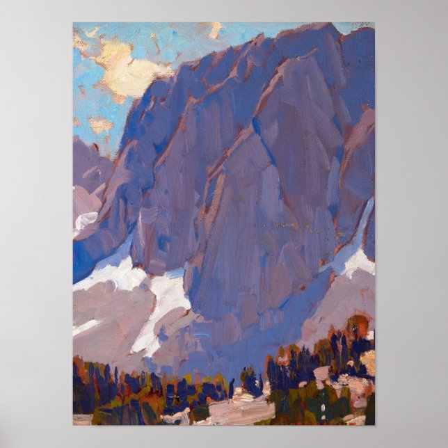 Poster Sierra Monument por Edgar Payne (Frente)