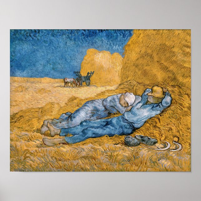 Poster Siesta de Van Gogh (Frente)