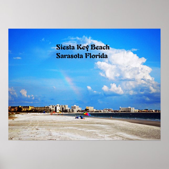 Poster Siesta Key Beach (Frente)