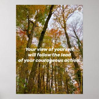 Poster Siga o exemplo de sua ação corajosa