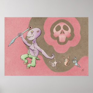 Poster siga o líder