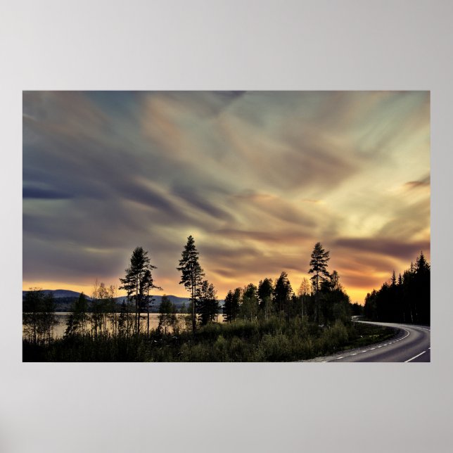 Póster Siga o Sol (Frente)