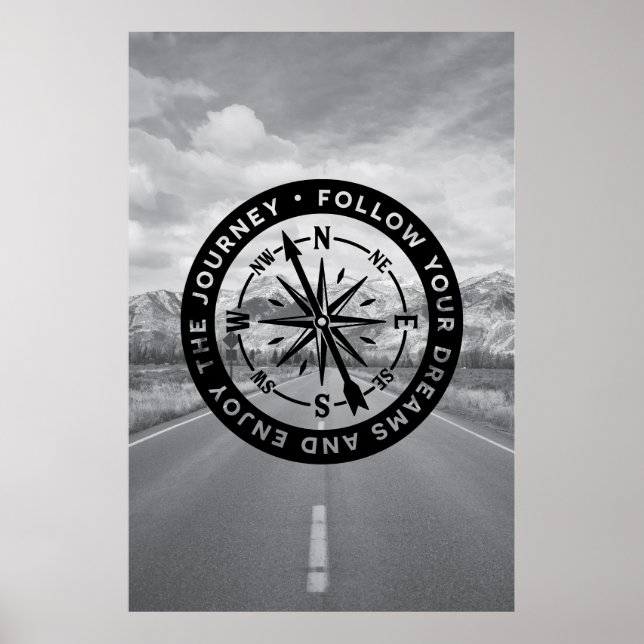 Poster Siga seus sonhos (Frente)