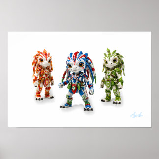 Poster Sigilkin — Guardiões Tribais