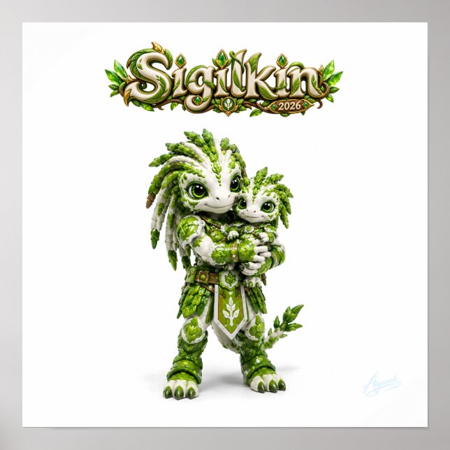 Poster Sigilkin — Silvarel (Frente)