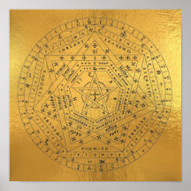 Sigillum Dei Seal de Deus Angelic John Dee Diagram
