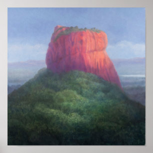 Póster Sigiriya mim Sri Lanka 2012
