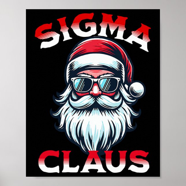 Poster Sigma Claus Funny Christmas  (Frente)