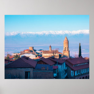 Poster Signagi Sighnaghi Georgia, Cidade do Amor